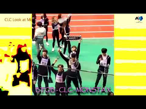 180115 BTOB & CLC with Other Artist Moments Twice, Monsta X, Red Velvet, Nu'est, etc ISAC 2018