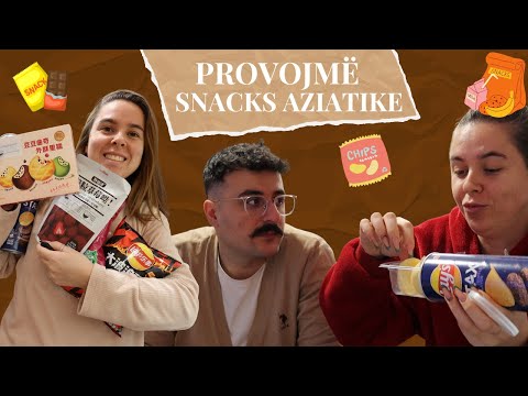 Provojmë snacks aziatike, mendimi jonë, çfarë ndodhi gjatë provës së tyre? 🤢 Danja's Channel