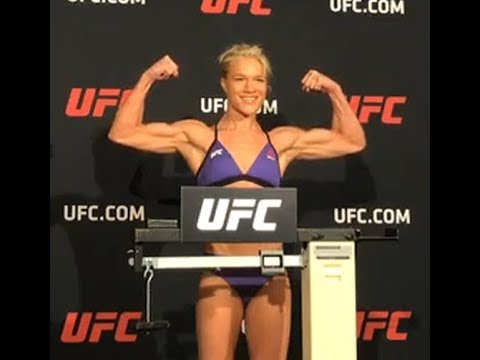 Felice Herrig and Cortney Casey - Official Weigh-ins - (UFC 218: Holloway vs. Aldo 2) - /r/WMMA