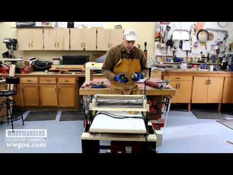 Woodmaster 718 Changeover Process