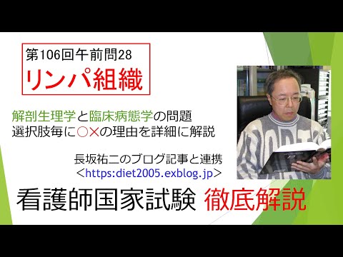 看護学科 リンパ組織106AM-28
