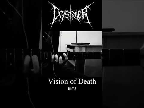 Crystayler - Vision of Death (Guitar Riffs) #shorts #blackmetal