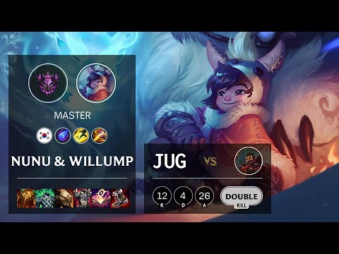 Nunu & Willump Jungle vs Graves - KR Master Patch 10.24