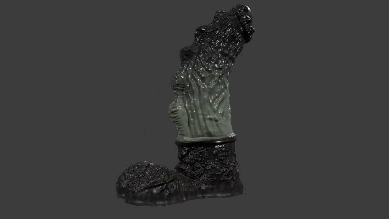 Holgarth Dragon Penis Sextoy Rigged 3D Model