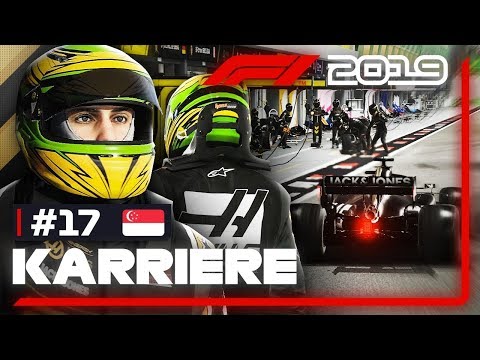 F1 2019 Karriere Part 17: ÜBLE BOXENPANNE ZERSTÖRT RENNEN KOMPLETT?? - SINGAPUR