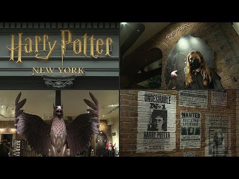 شاهد افتتاح متجر ضخم في نيويورك مخصص لعالم هاري بوتر
