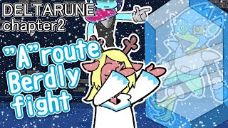 【DELTARUNE】"A"route Berdly fight  -Aルート バードリー戦-【ペーパーマリオ風】