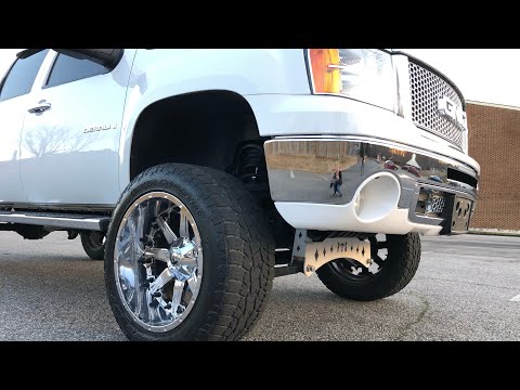 FTS lifted 2008 GMC Sierra 1500 Denali on 22x12s and 35s!