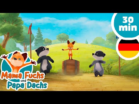 😉 Geschwister unterstützen sich gegenseitig! 😉  | Mama Fuchs und Papa Dachs - Ganze Folge in HD