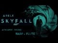 Adele - Skyfall (James Bond) harp and flute cover ...