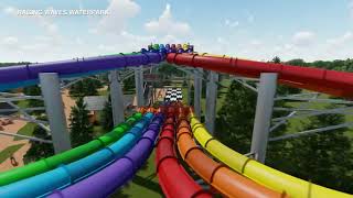 Raging Waves announces latest attraction, Aussie Mat Dash, opening Summer 2020