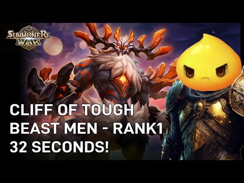 @GenesisPrime Cliff of Tough Beast Men RANK 1 32 Seconds!
