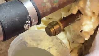 How to cut and cap a copper water pipe with SharkBite 1/2 Inch Push Cap