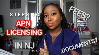 STEPS TO APN LICENSING AFTER BOARD CERTIFICATION| NJ