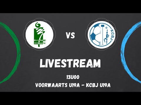Livestream U19: Voorwaarts - KCBJ