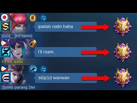 WANWAN ROAM IS FINALLY HERE! | TOXIC TEAMMATES WANT ME TO LOSE! | Mythic Rank (Solo que)