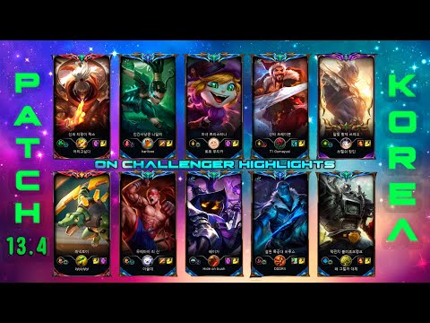 KOREA Challenger Match #706 Patch 13.4 [GEN Doran, T1 Gumayusi, TES Wayward, T1 Faker, DRX Pleata]