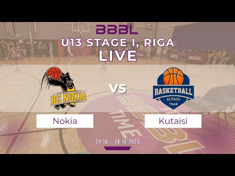 BC Nokia 2013 vs BC Kutaisi 2013 | BBBL Boys U13