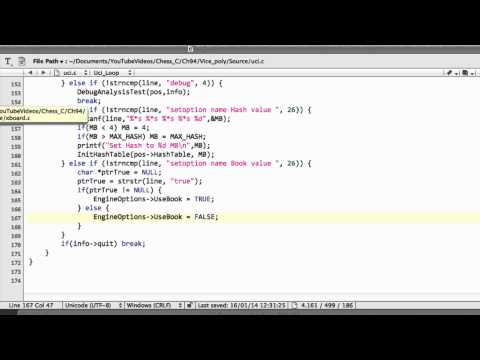 Programming A Chess Engine in C Part 94 - Polyglot Book #6 Book Option