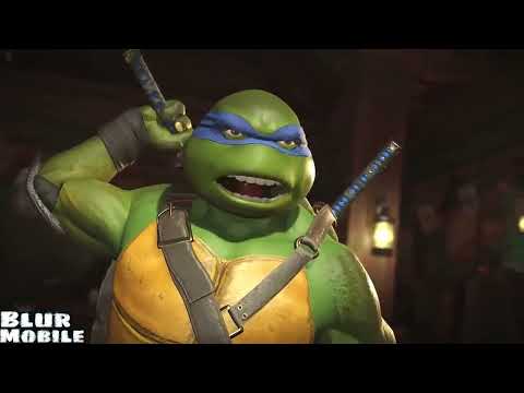 Injustice 2 - All Leonardo Vs Leonardo (TMNT) Intros And Interactions