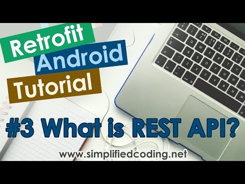 3 Retrofit Android Tutorial What is REST API