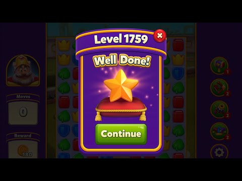Royal Match - King Robert - Super Hard Level 1759