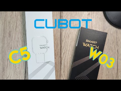 CUBOT Smart Watch C5 & W03: Apple & Samsung smartwatch alternative