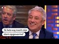 ORDER ORDER: John Bercow, voorzitter van het Britse Lagerhuis, is een beroemdheid sinds brexit