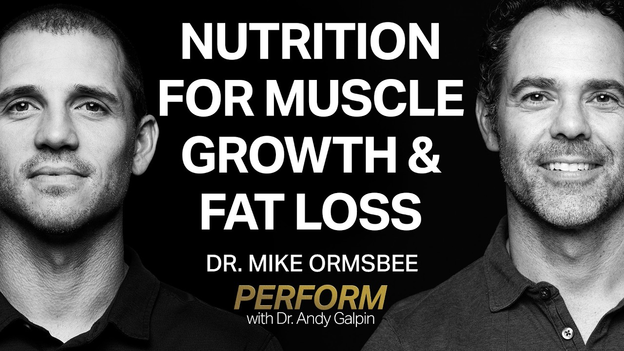 Dr. Michael Ormsbee: Food Timing, Nutrition & Supplements for Fat Loss, Muscle Growth & Recovery