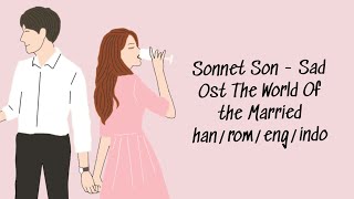 Download lagu SONNET SON - SAD OST THE WORLD OF THE MARRIED || LIRIK TERJEMAHAN mp3
