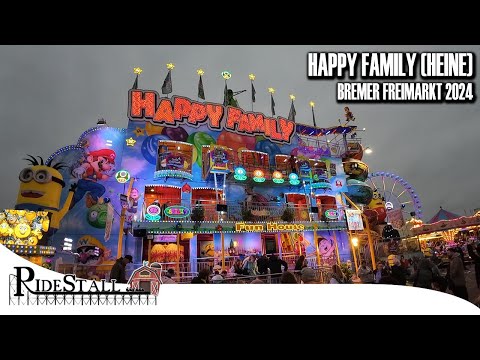Happy Family (Heine) - richtig gutes Fun House auf dem Bremer Freimarkt 2024 | POV Walkthrough