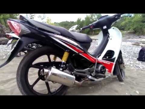 Modenas kriss protech (oval) exhaust