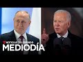 Putin culpó a Occidente de la guerra y Biden le respondió | Noticias Telemundo