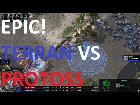 EPIC TvP! - Vindicta vs puCK - Starcraft 2