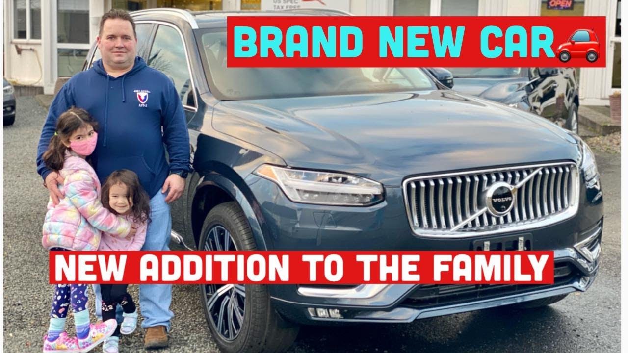 US VETERAN FAMILY: PICK -UP OUR LUXURY BRAND NEW CAR NEW ADDITION TO DRUM FAMILY VOLVO XC90 T6 2022