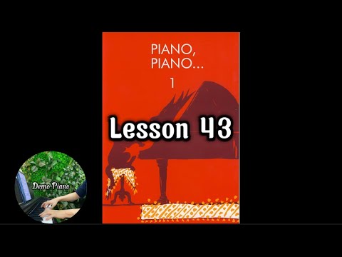 Lesson 43 (P36) | Piano, Piano 1… Joan Lluís Moraleda