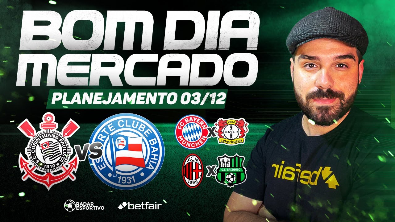 Planejamento para Trader Esportivo - Dia 03/12/24