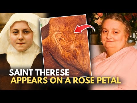 Miraculous Rose From Heaven Reveals The Image Of Saint Therese Of Lisieux!