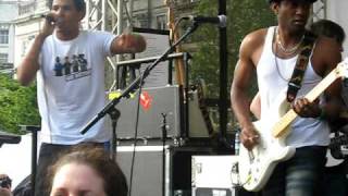 KID BRITISH OUR HOUSE IS DADLESS MANCHESTER HUNGRY PIGEON FESTIVAL 23/5/09