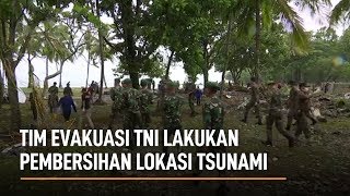 Download lagu Tim Evakuasi TNI Lakukan Pembersihan Lokasi Tsunami mp3