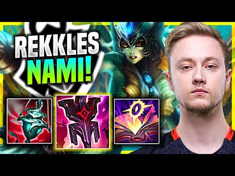WHEN REKKLES PICKS NAMI! - G2 Rekkles Plays Nami SUPPORT vs Seraphine! | Challenger TV