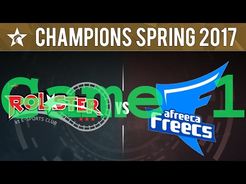 Highlights: LCK Spring 2017 - KT vs AFS Game 1