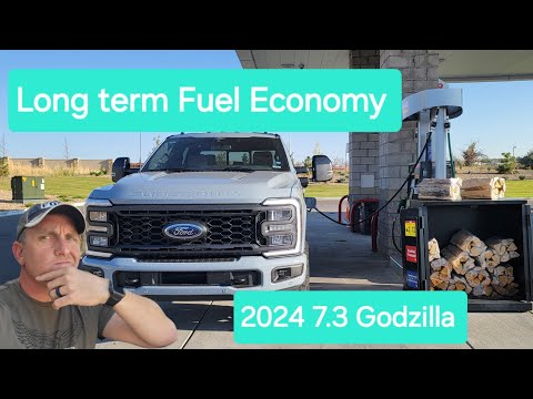 Real World MPG'S 2024 Ford Super Duty 7.3 Godzilla 4.30 long term fuel economy what to expect!
