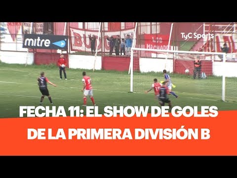 Show de goles de la 11ra Fecha de la Primera División B