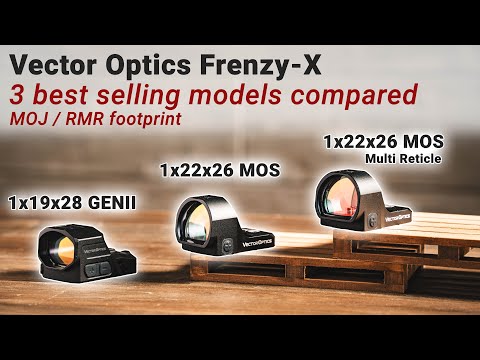 3 Best Selling Budget Red Dots with RMR Footprint from Vector Optics: We Compare