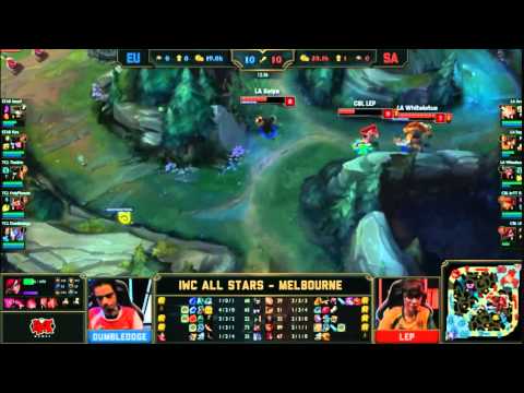 Ultimate Bravery #1 Team Europe vs Team South America - IWC All-Star Melbourne 2015 Day 1