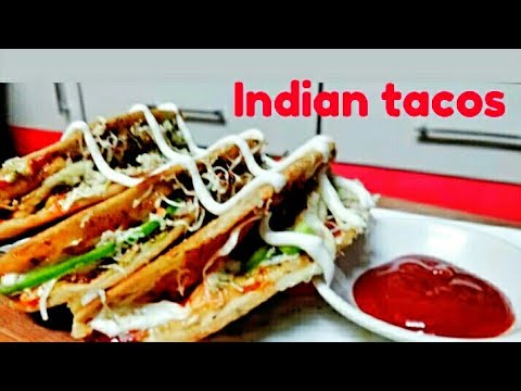 Indian tacos | at home | very easy