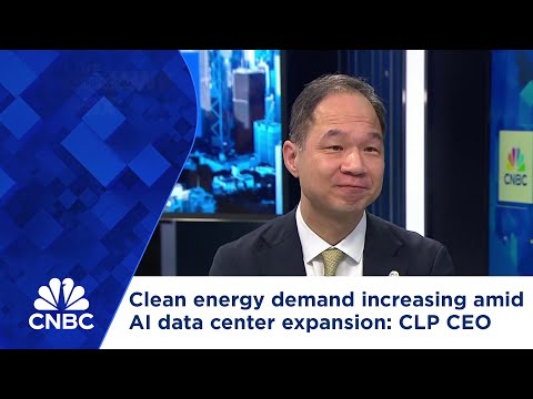 Clean energy demand is increasing amid AI data center expansion: CLP CEO