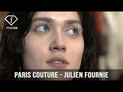 Paris Haute Couture S/S 17 - Julien Fournie Make up | FashionTV