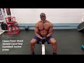 Big Chest GAINZ Upper/Inner Close Grip Seated Dumbbell Incline Press